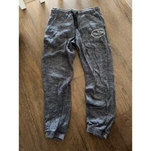 Volcom Boys Gray Logo Sweatpants Joggers Sz 10
